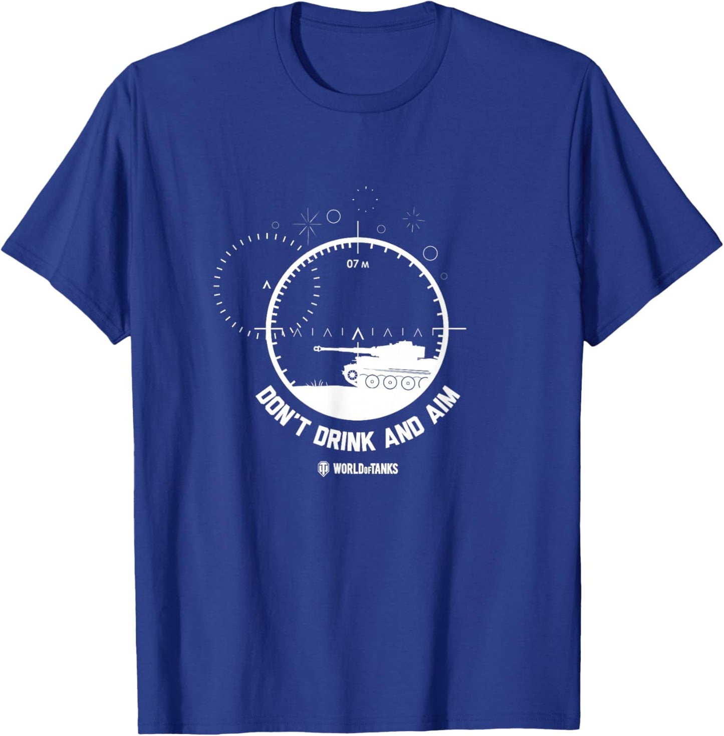World of Tanks Don't Drink and Aim T-Shirt - T-Shirt | Royal