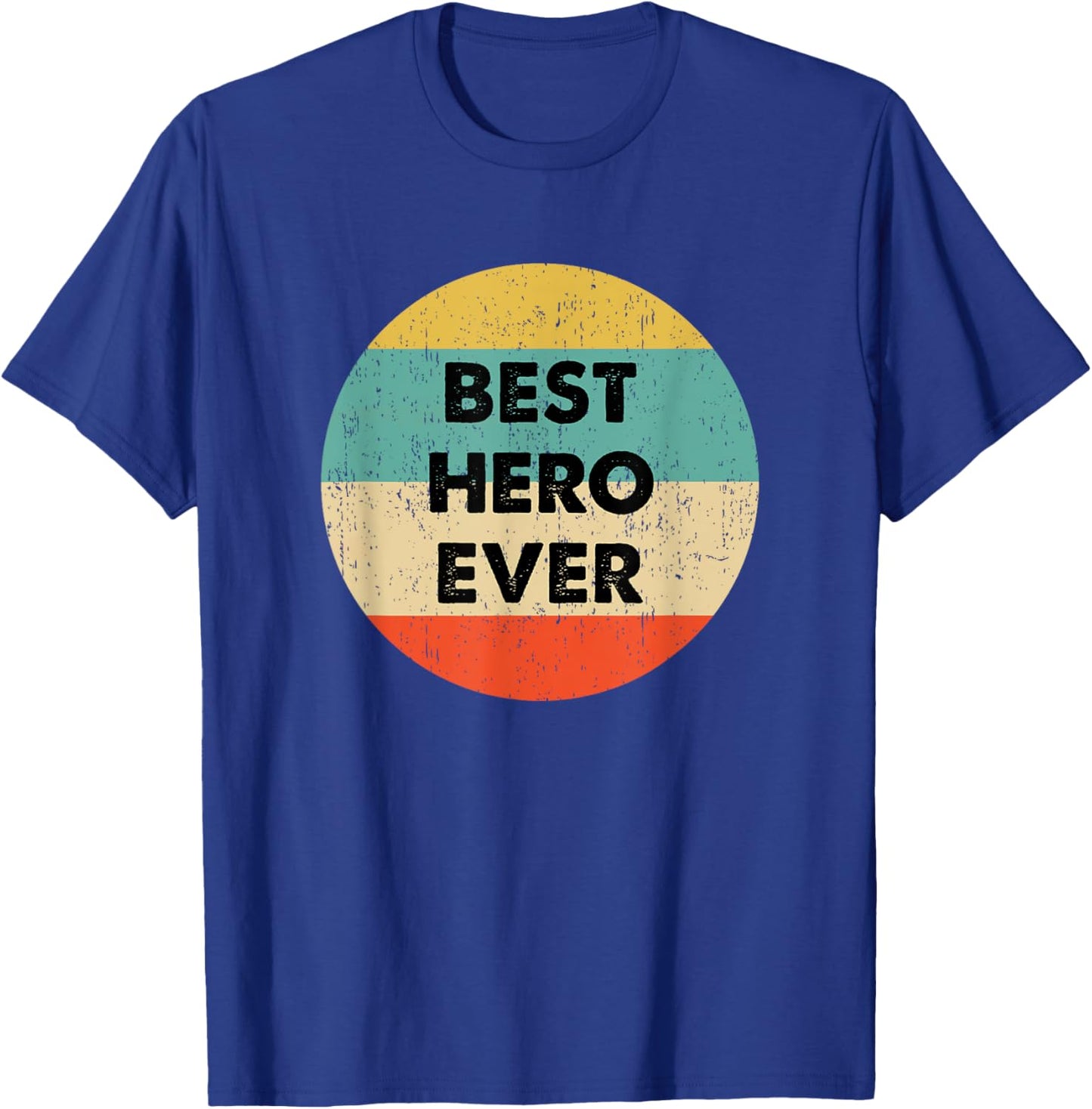 Hero Shirts & Gifts Hero -Adults Black Small Classic Fit Short Sleeve T-Shirt - T-Shirt | Royal