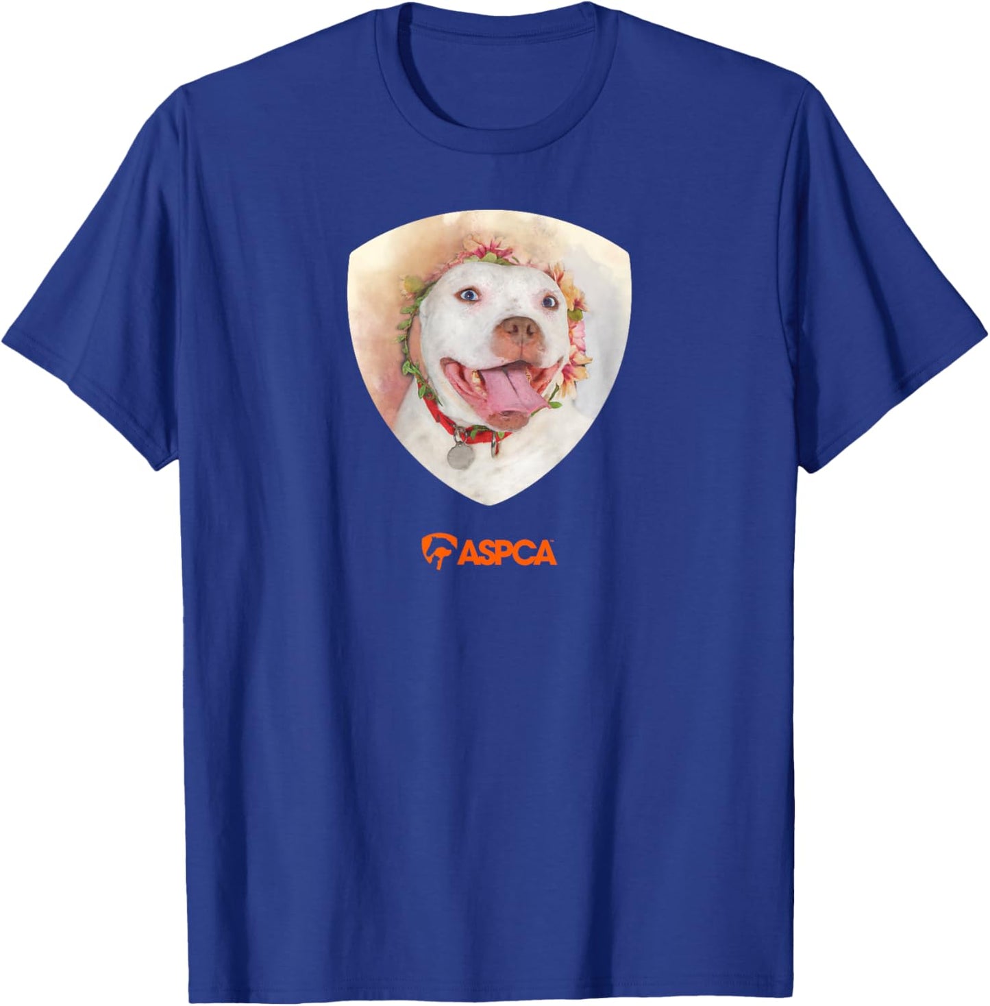 Dog Portrait T-Shirt - T-Shirt | Royal