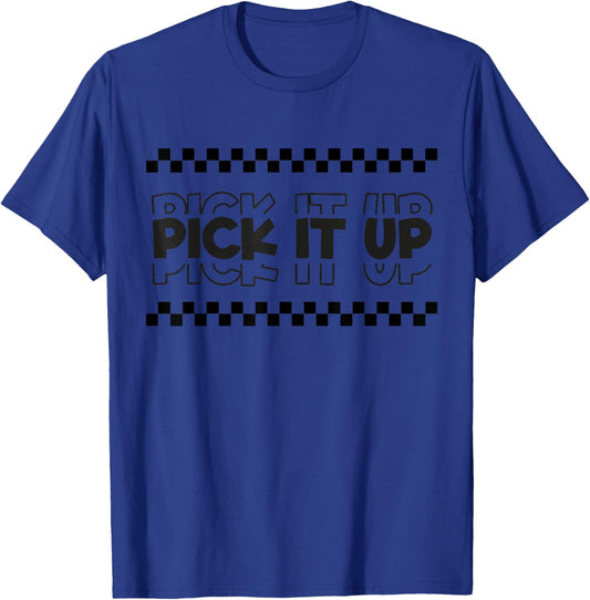2 Tone Ska Pick It Up T-Shirt - T-Shirt | Royal
