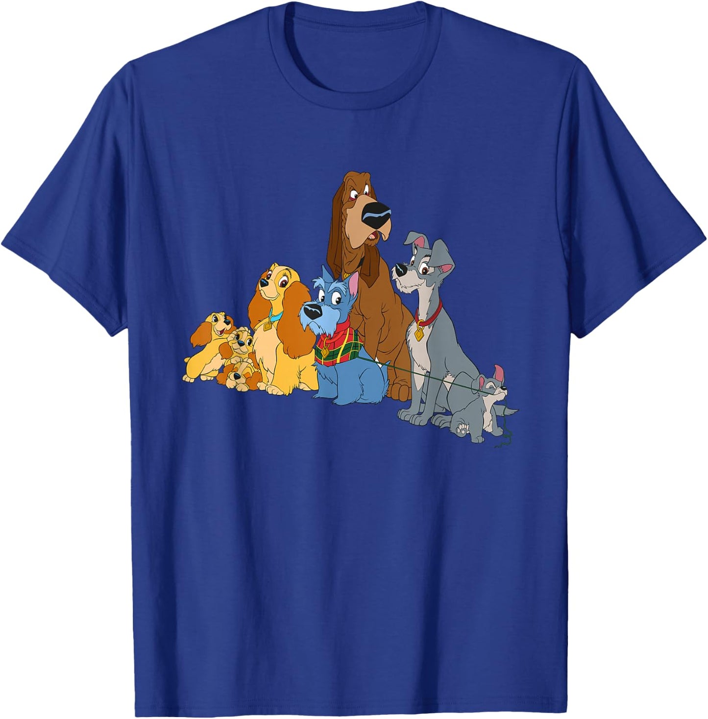 Disney Lady and The Tramp Dogs T-Shirt - T-Shirt | Royal