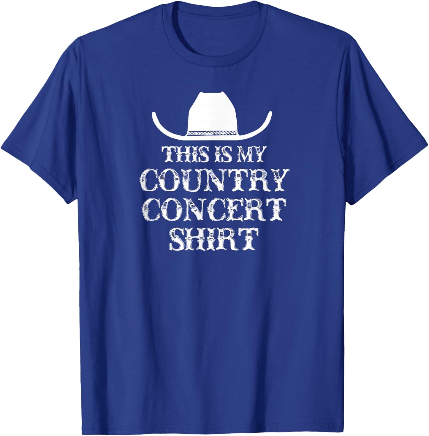 Country Concert T-Shirt - T-Shirt | Royal