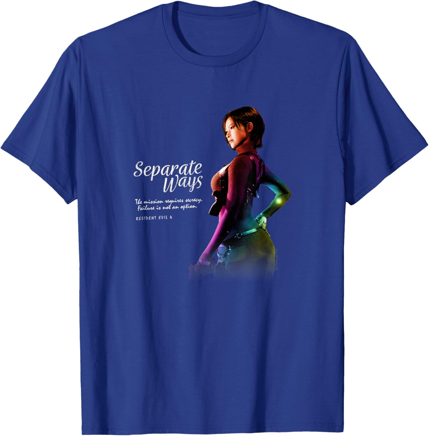 RESIDENT EVIL 4 Gaming Design T-Shirt - T-Shirt | Royal