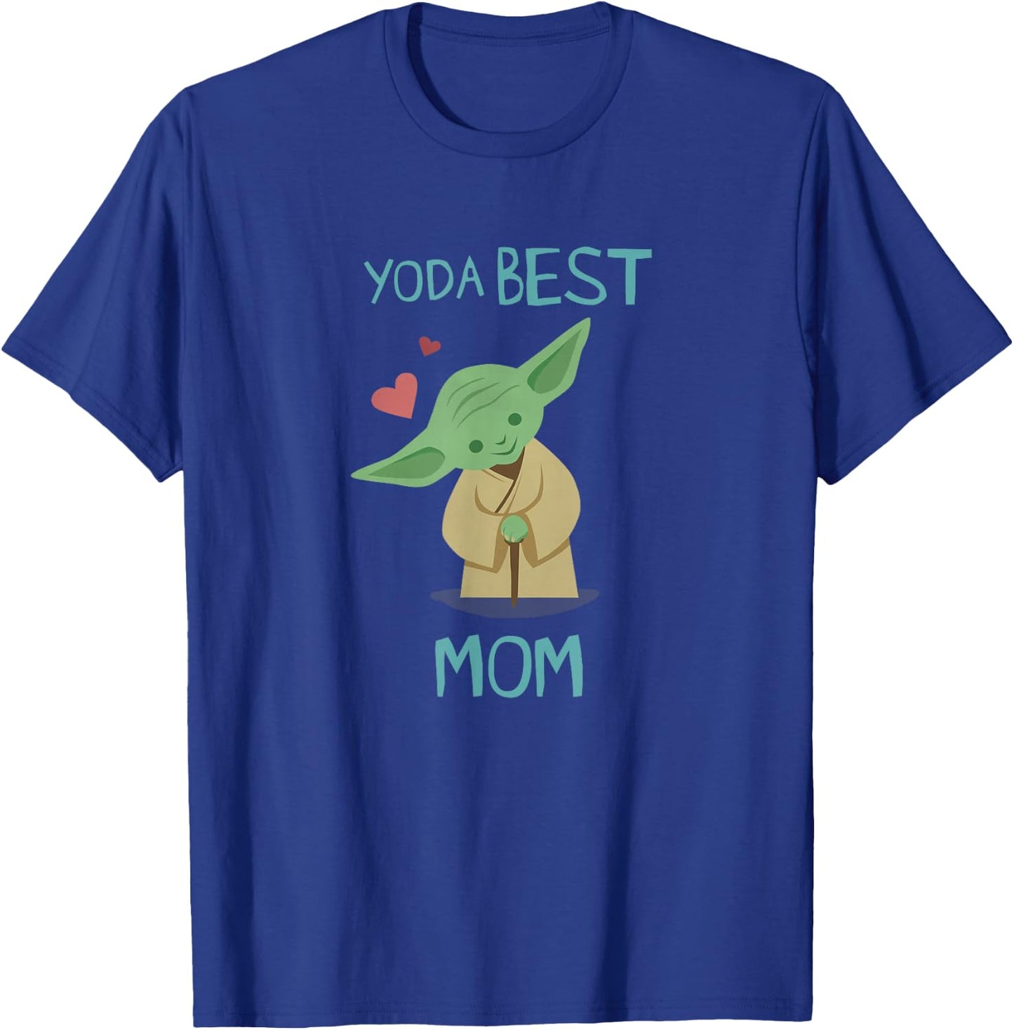 Star Wars Yoda Best Mom Yoda Chibi Portrait T-Shirt - T-Shirt | Royal