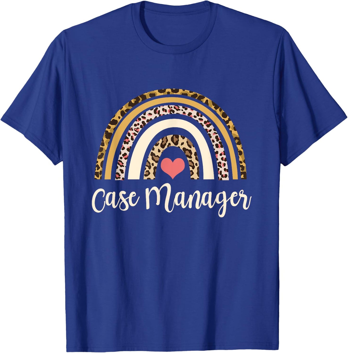 Case Manager Rainbow Funny Halloween Case Management T-Shirt - T-Shirt | Royal