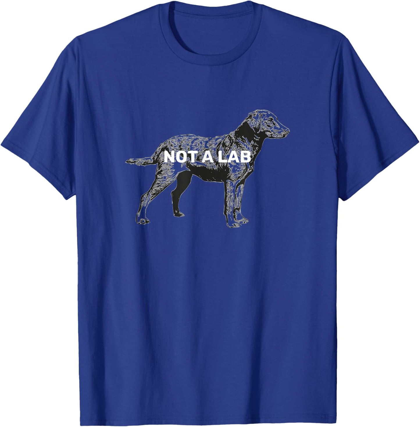 Not A Lab, Chesapeake Bay Retriever Men Women T-Shirt - T-Shirt | Royal