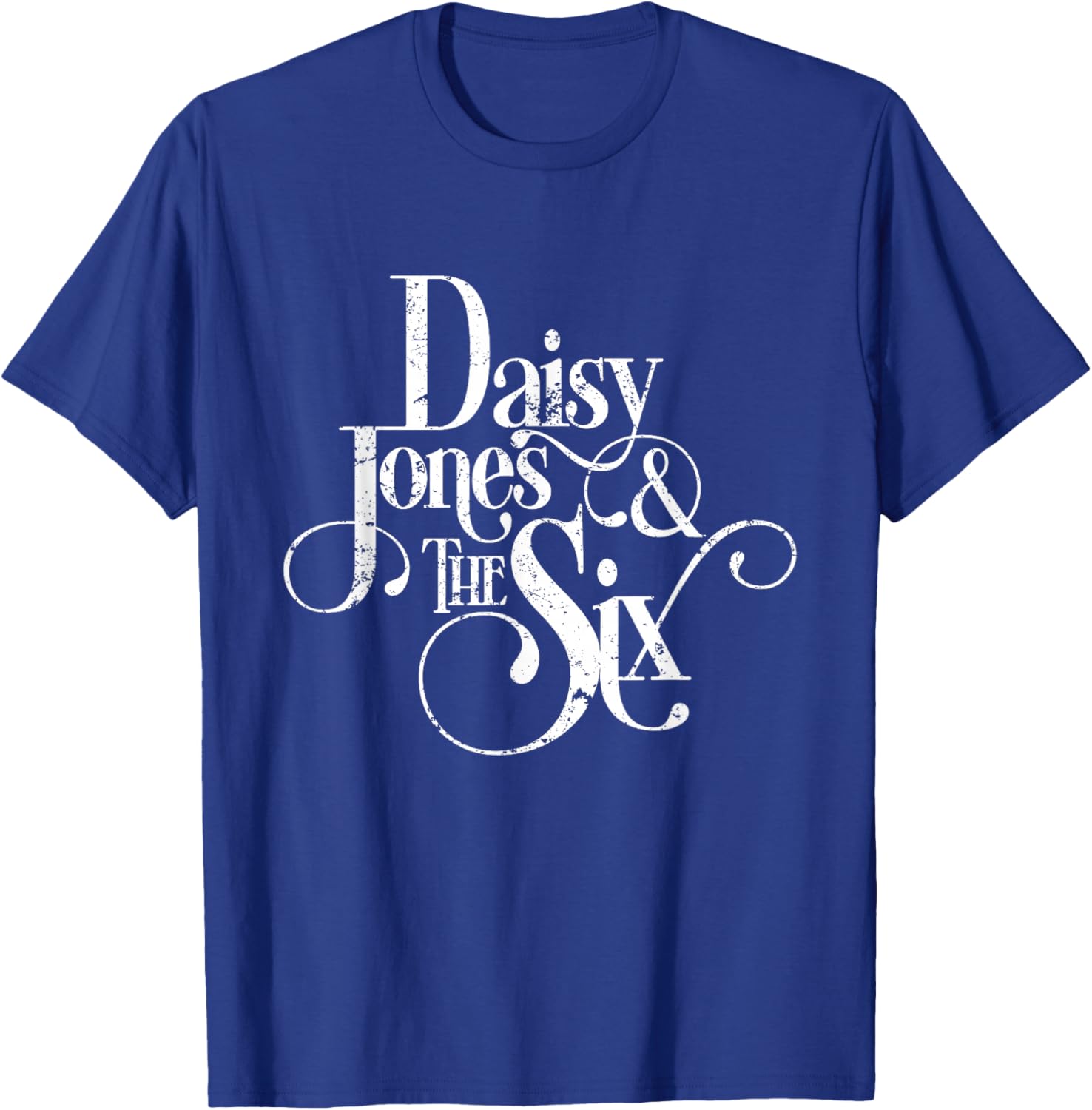 Daisy Jones & the Six - Vintage Band Logo T-Shirt - T-Shirt | Royal