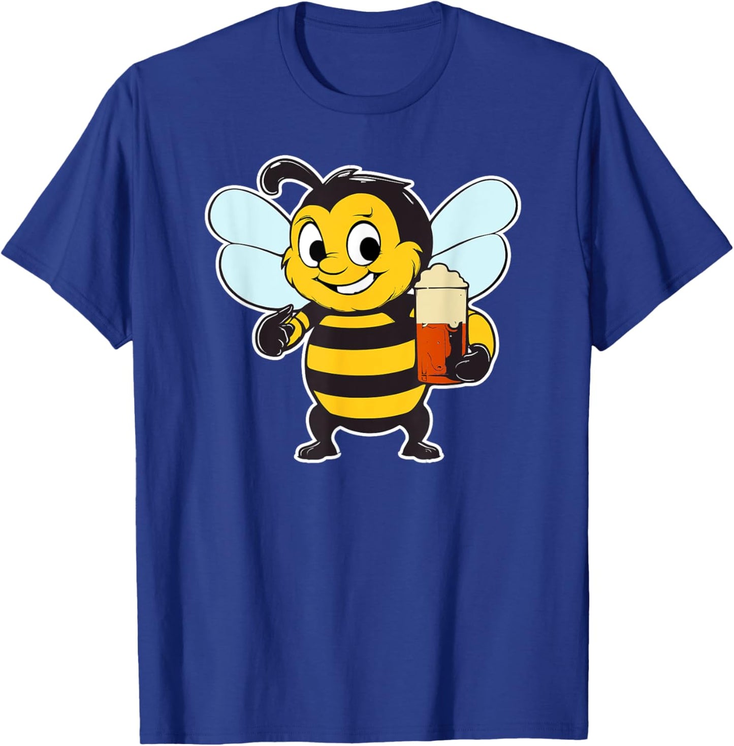 The Boozy Bee T-Shirt - T-Shirt | Royal