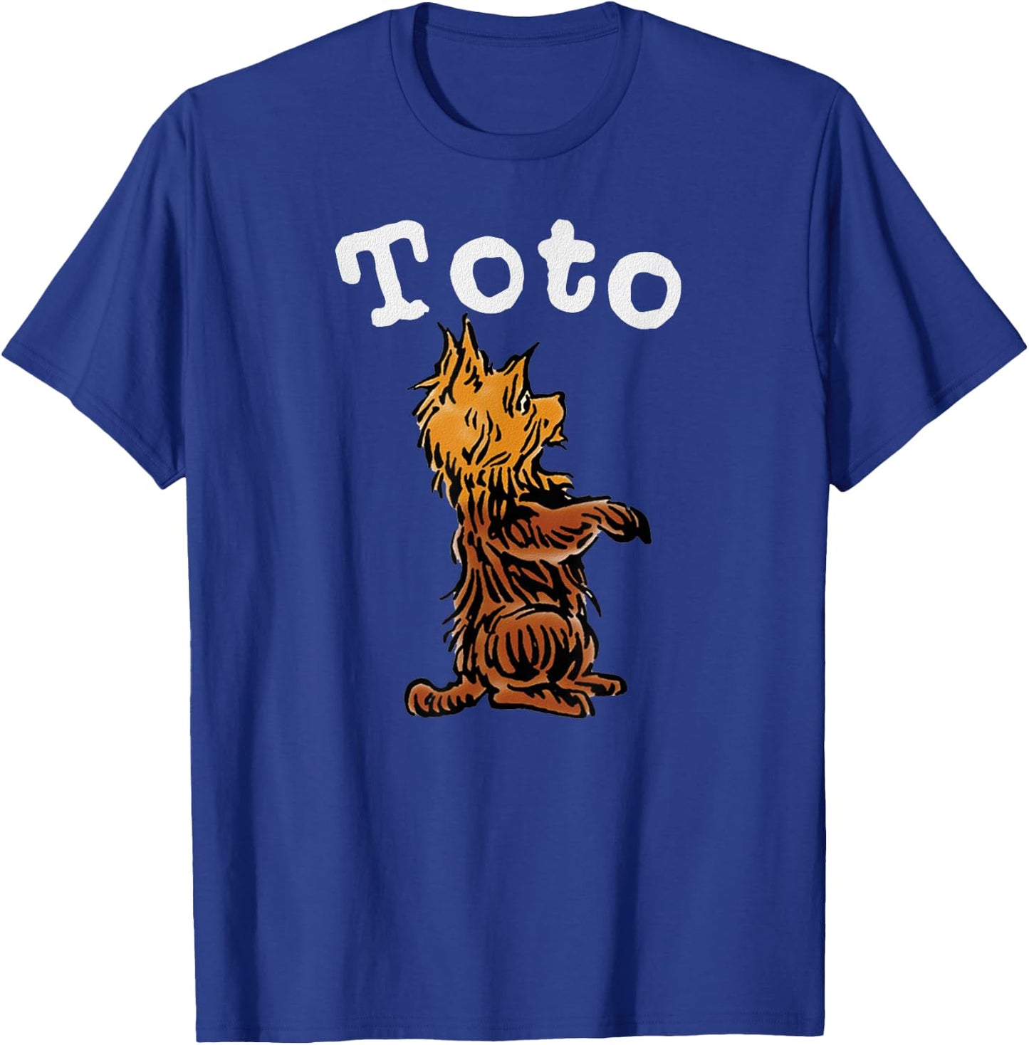 Classic Fairytale Toto The Dog Art-Vintage Wizard of OZ Toto Women Girls Kids T-Shirt - T-Shirt | Royal