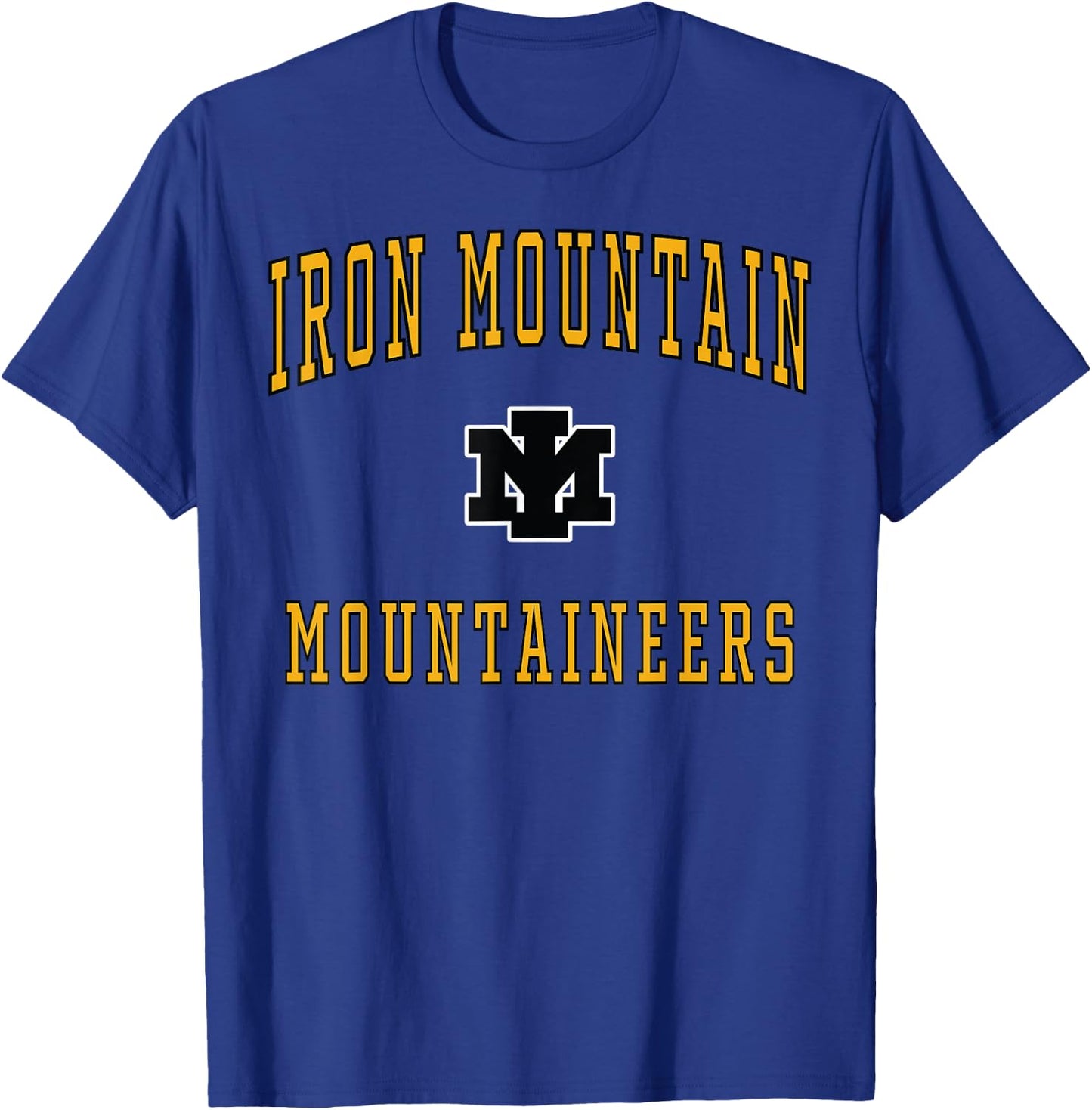 Iron Mountain High School Mountaineers T-Shirt - T-Shirt | Royal