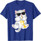 Trumpeter Cat - Trumpet Player Marching Band T-Shirt - T-Shirt | Royal