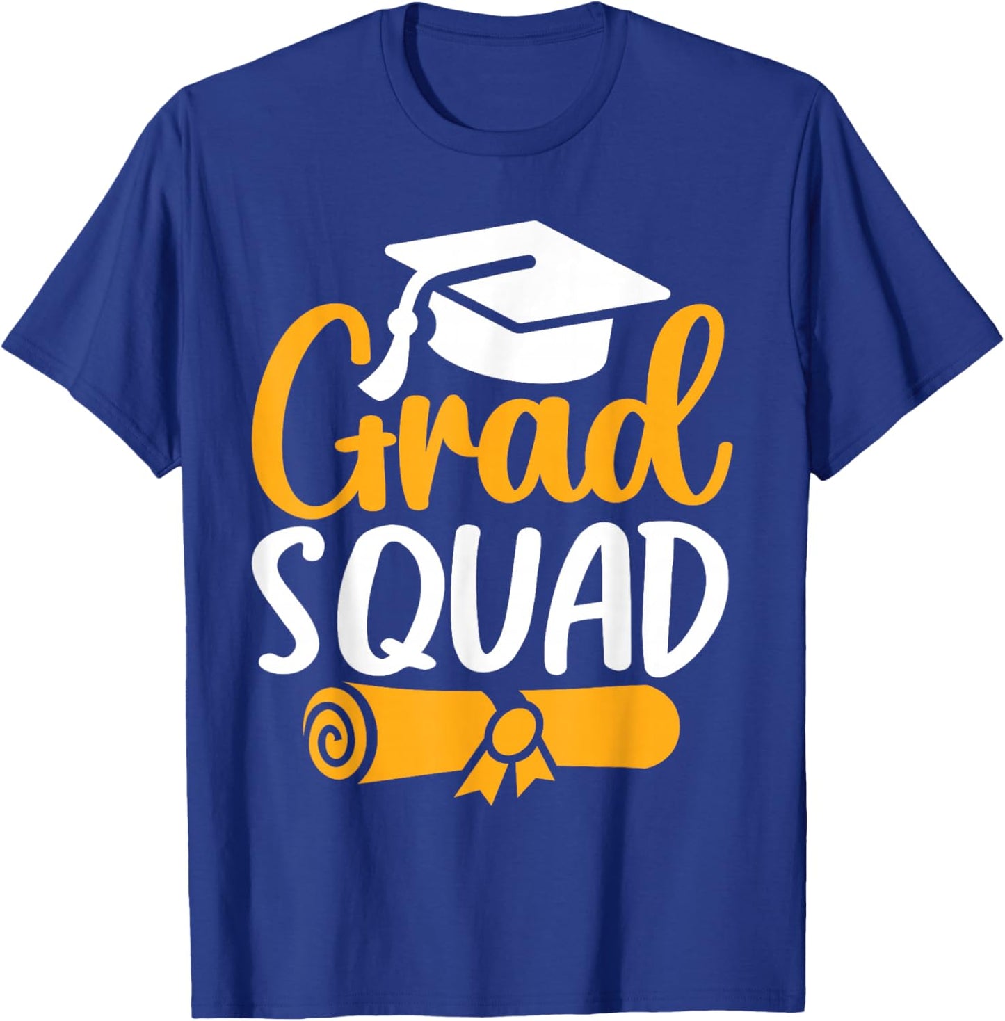 Grad Squad Class Of 2026 Graduation T-Shirt - T-Shirt | Royal