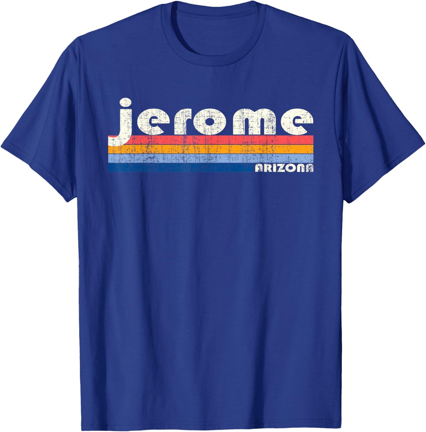 Vintage 70s 80s Style Jerome AZ T-Shirt - T-Shirt | Royal