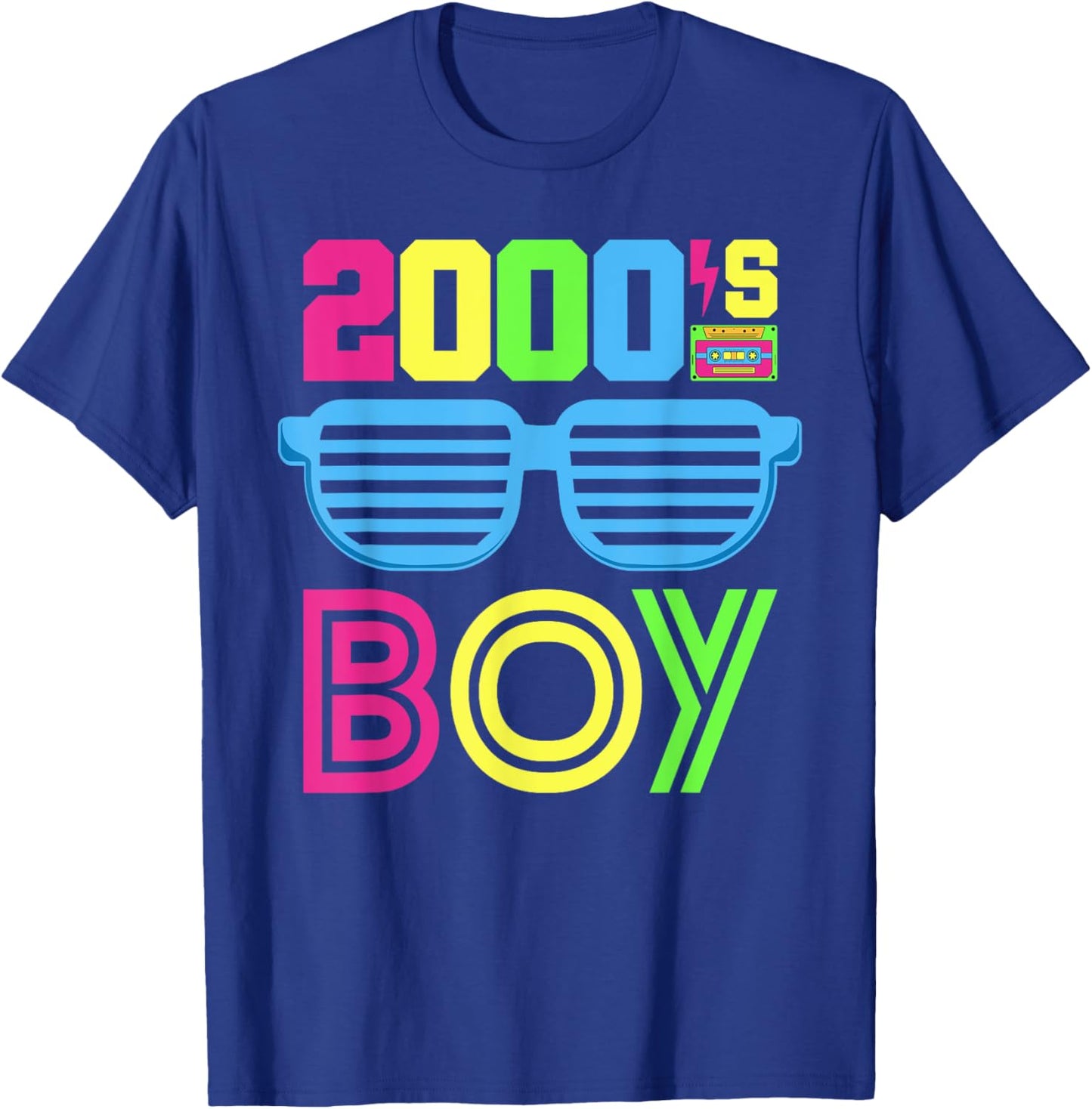2000's Boy 00s Themed Party 2000s Costume Early 2000s Outfit T-Shirt - T-Shirt | Royal