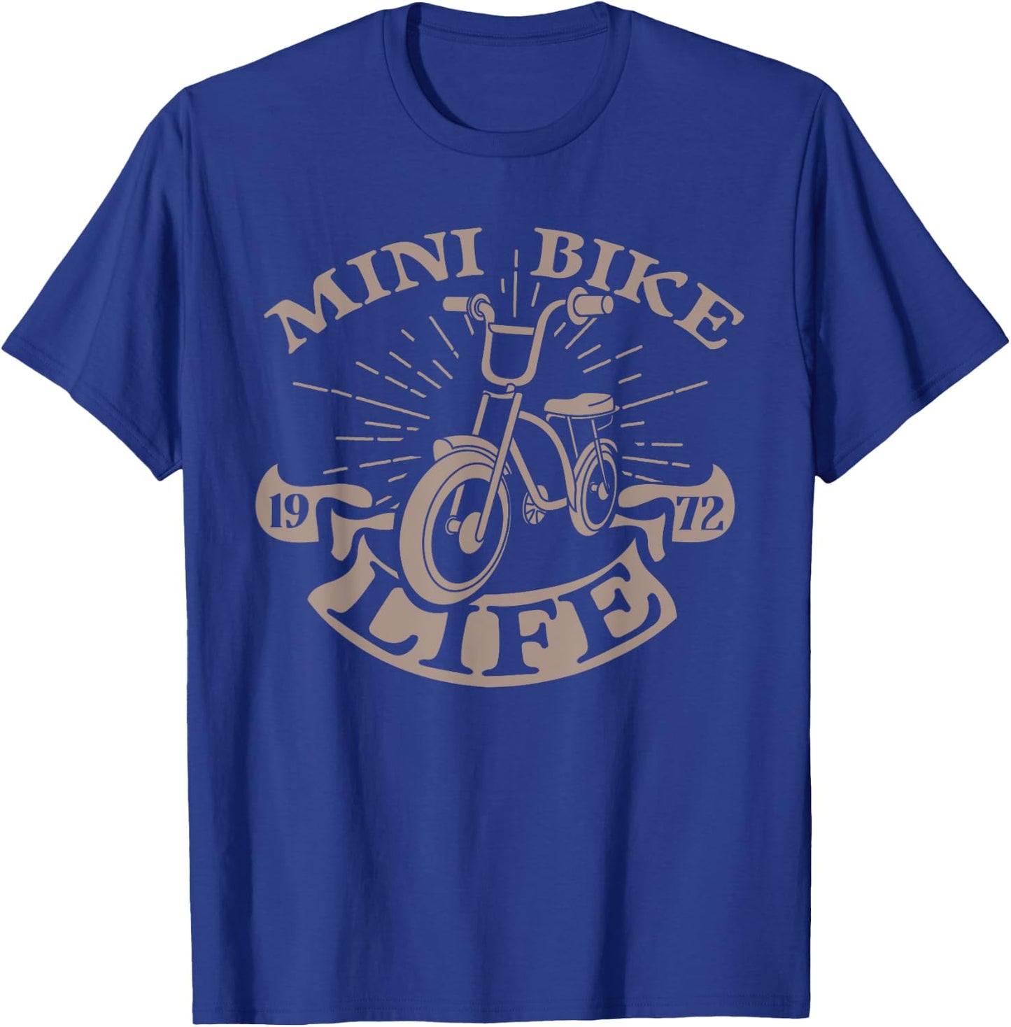 Minibike Mini Motorbike Funny Pocket Bike T-Shirt - T-Shirt | Royal