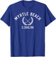 Myrtle Beach South Carolina Golf T-Shirt - T-Shirt | Royal