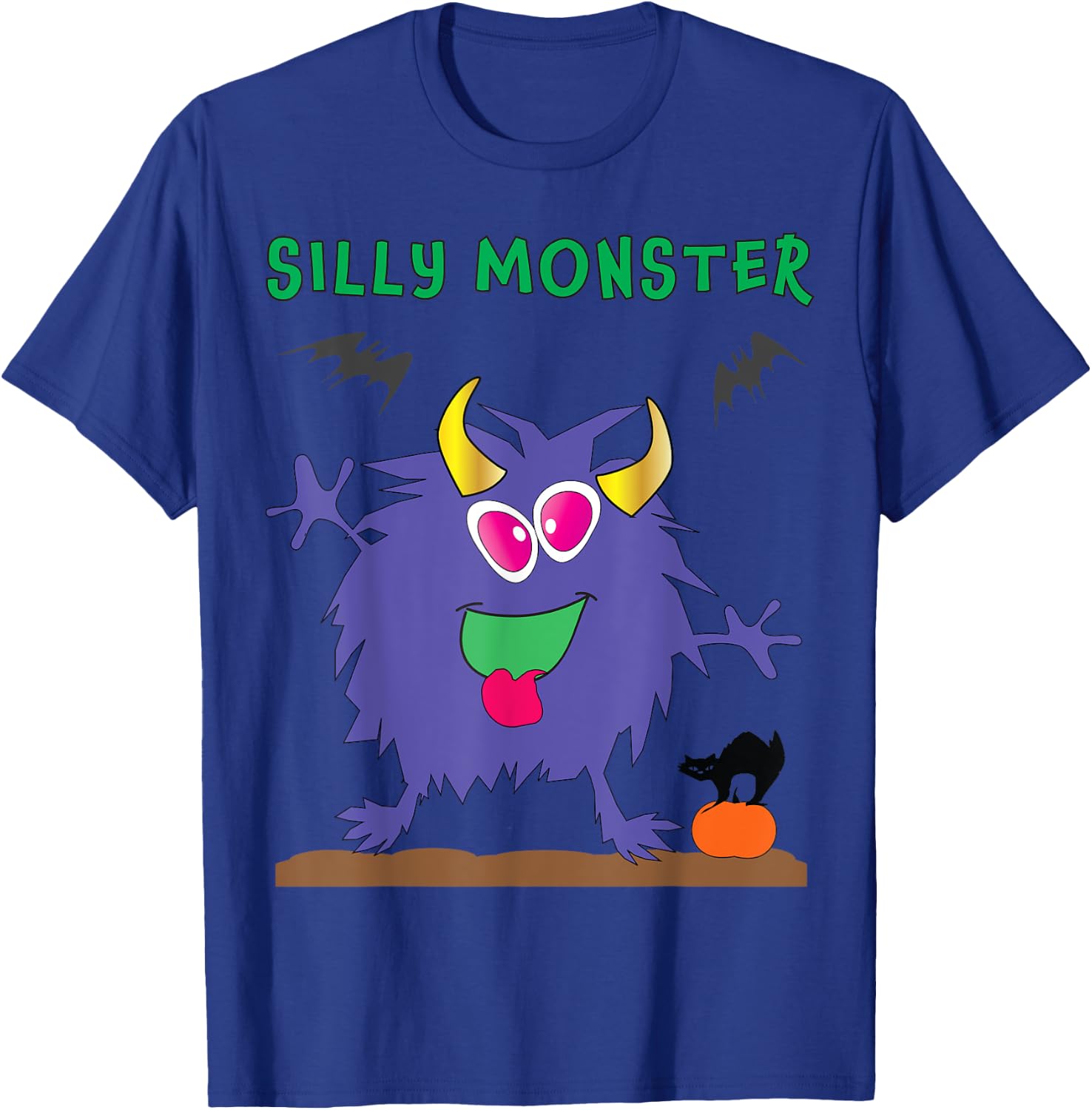 Silly Monster T-Shirt - T-Shirt | Royal