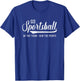 Go Sportsball! Do The Thing Win The Points - Funny Sports T-Shirt - T-Shirt | Royal