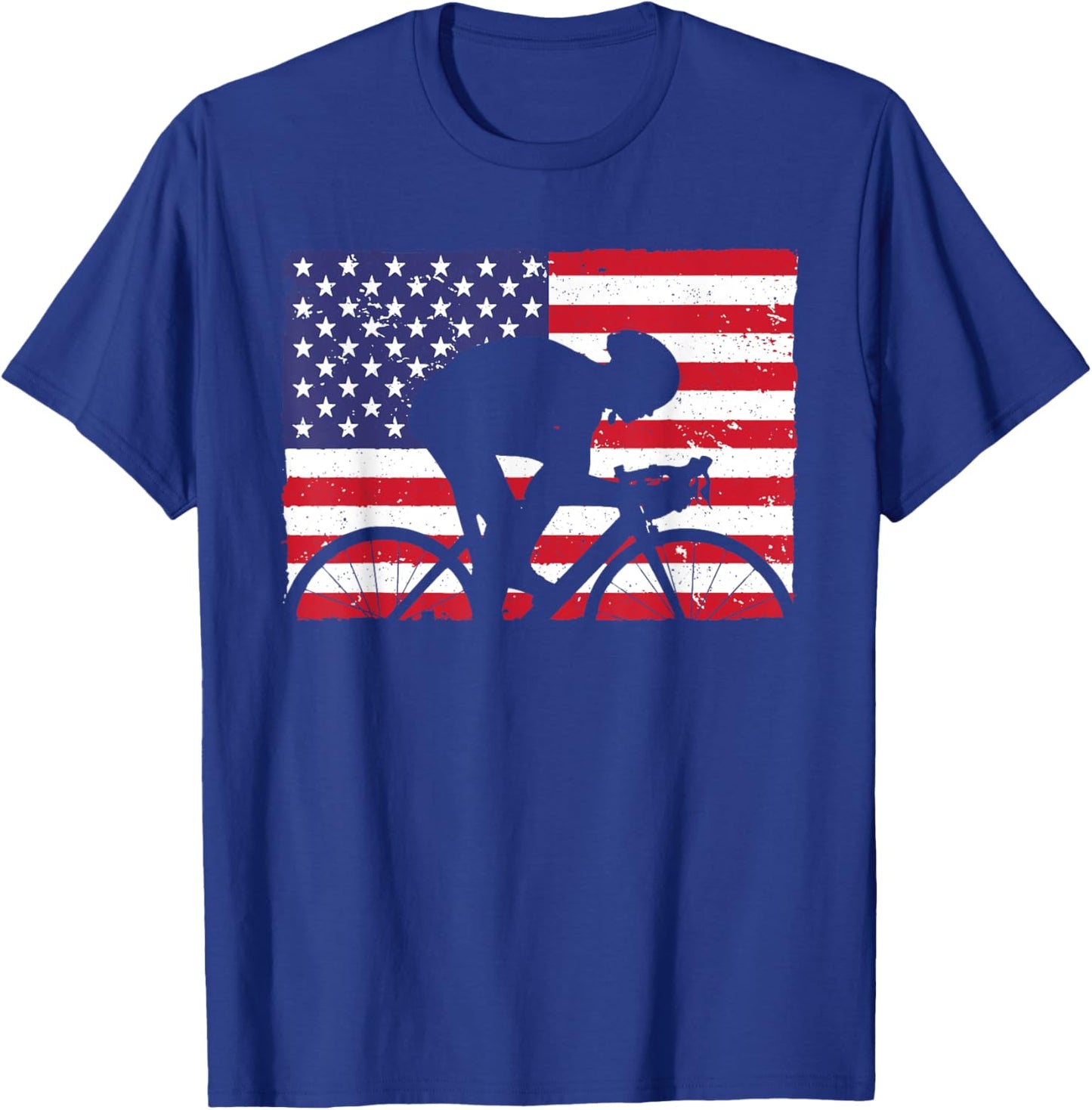 Cool Cycling Art Women Cycle Bicycle Racing Novelty T-Shirt - T-Shirt | Royal