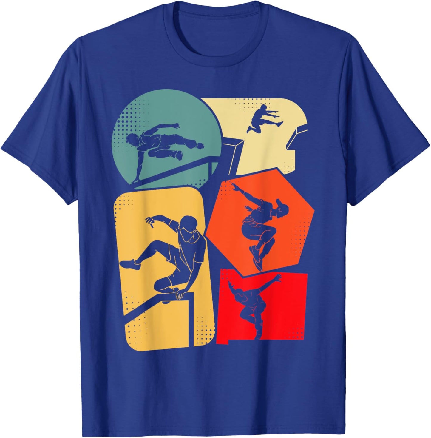 Parkour Parcouring Kids Men's , Black, S T-Shirt - T-Shirt | Royal