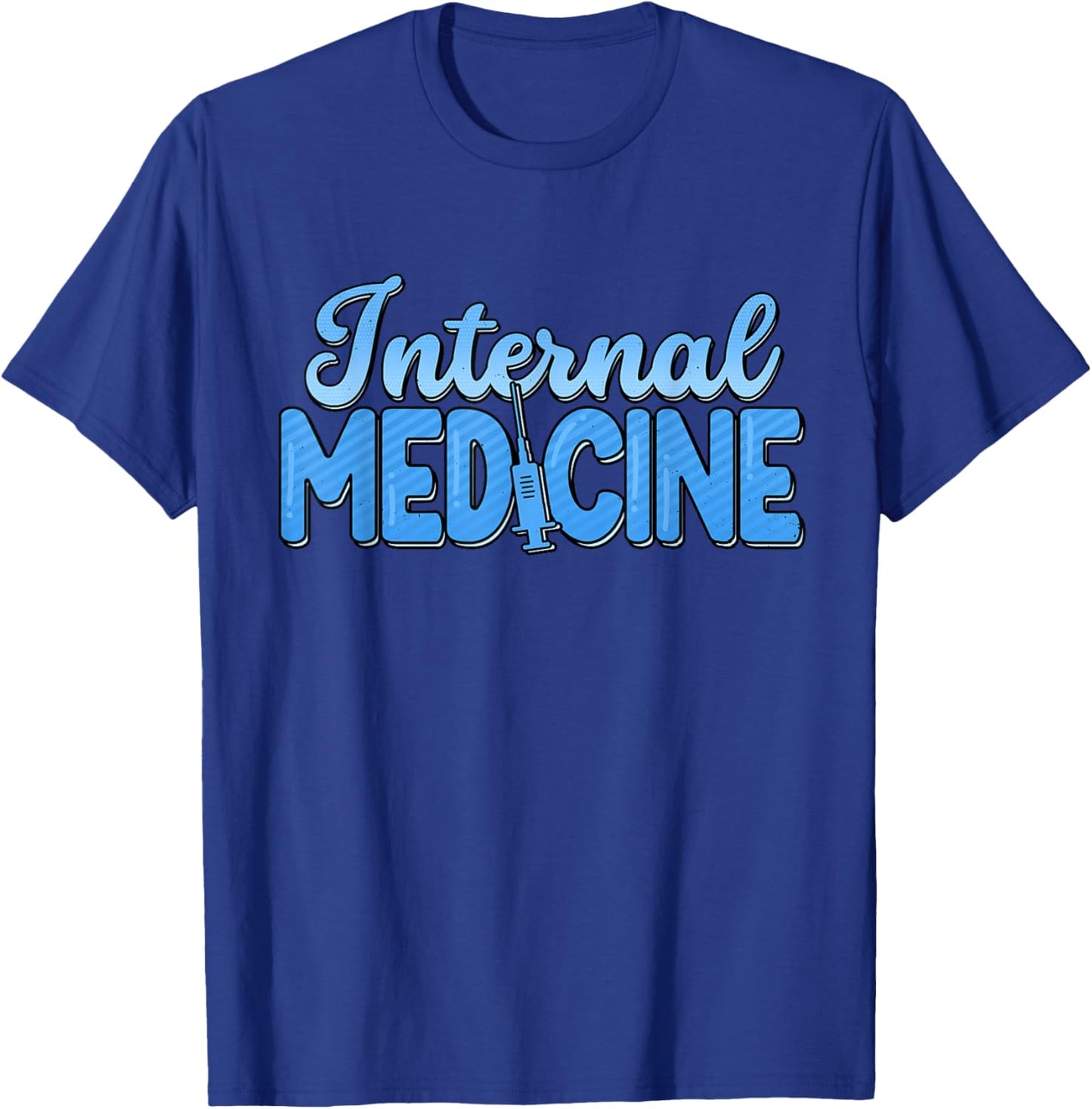 Internal Medicine Resident Internist Doctor IM Med School T-Shirt - T-Shirt | Royal