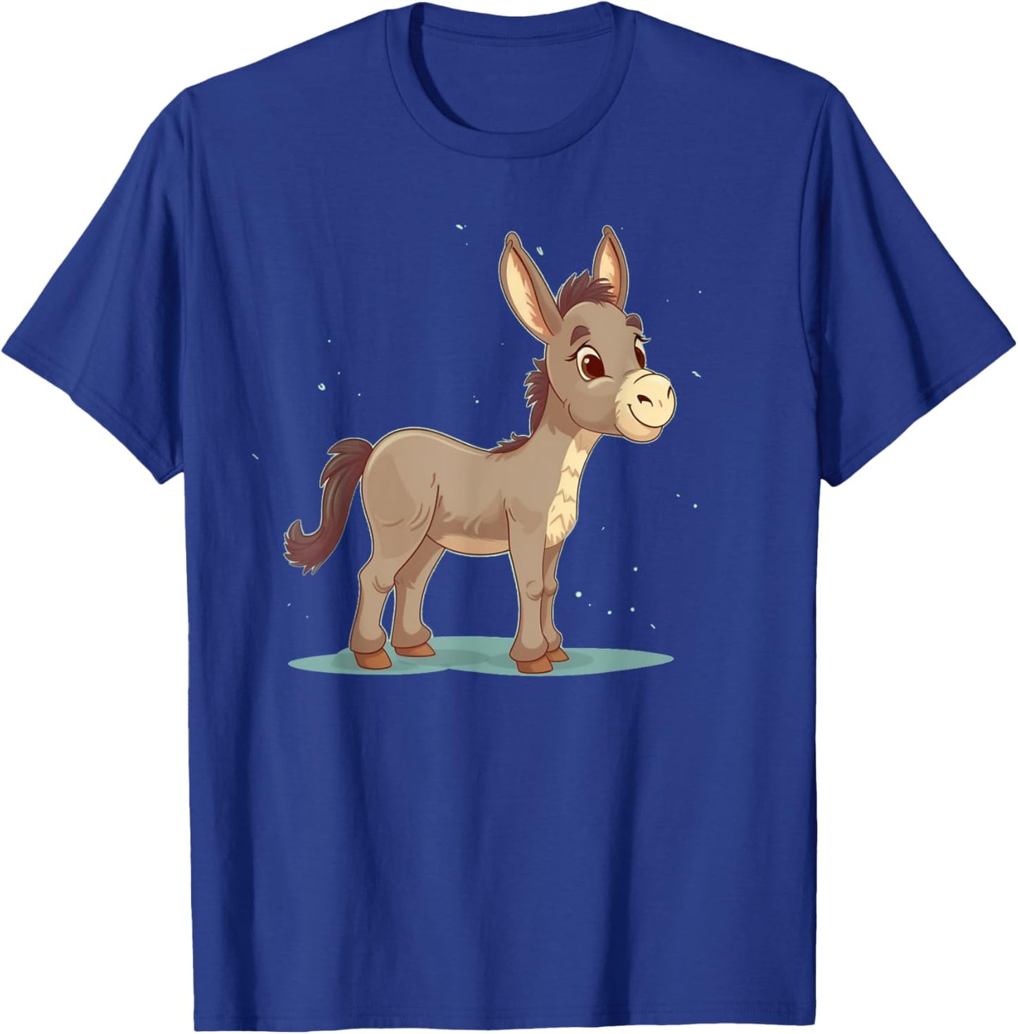 Cute young Donkey for Foal, Donkeys and Horses Lovers T-Shirt - T-Shirt | Royal