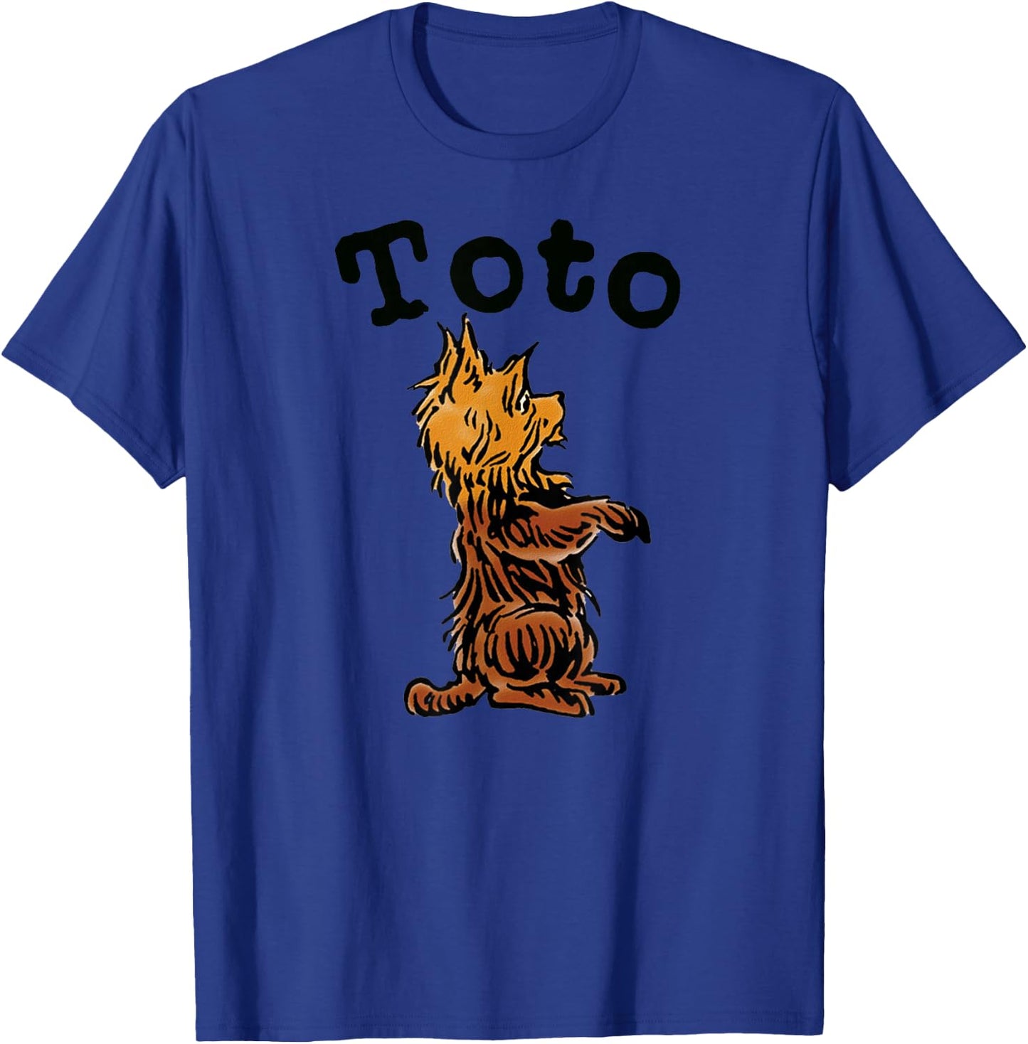 Vintage Toto The Dog Art -Fairytale Toto-Wizard of OZ Toto T-Shirt - T-Shirt | Royal