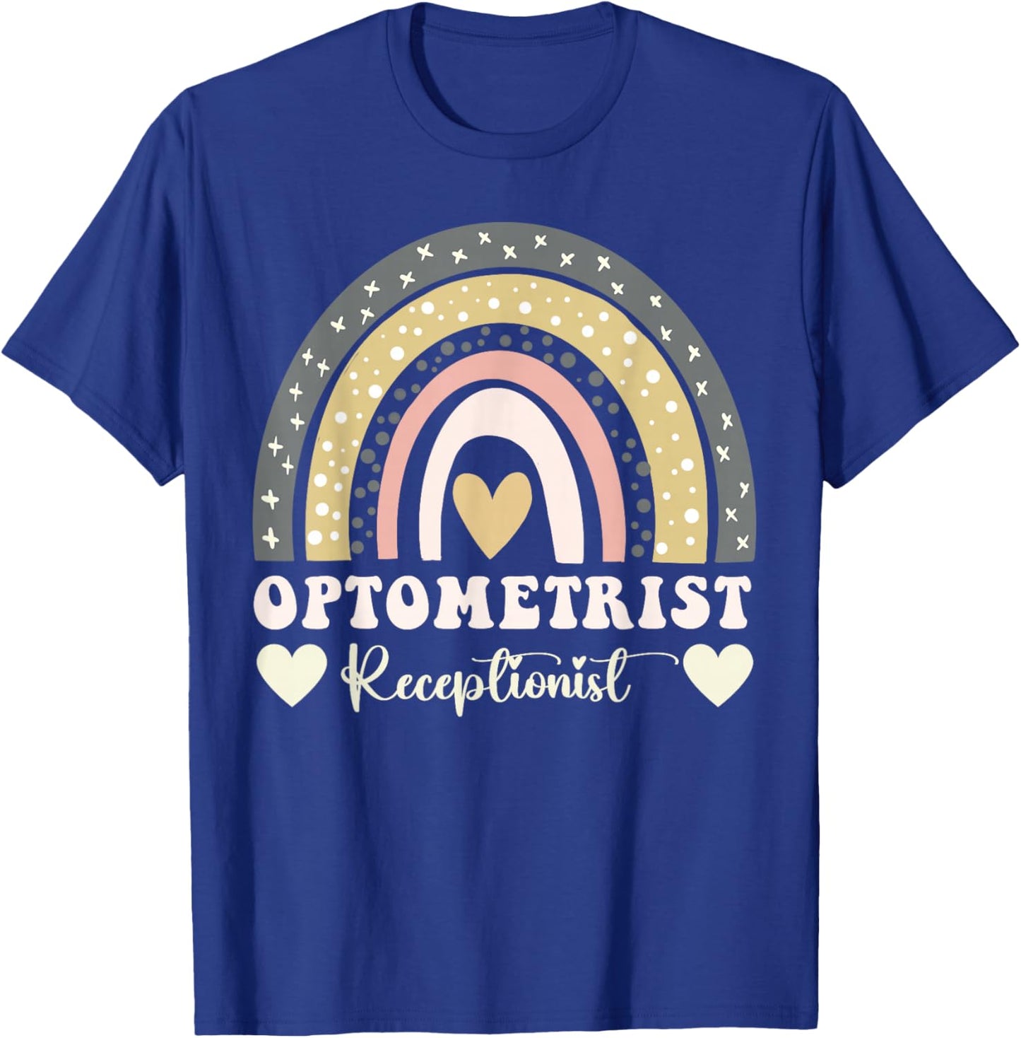Optometrist Receptionist T-Shirt - T-Shirt | Royal