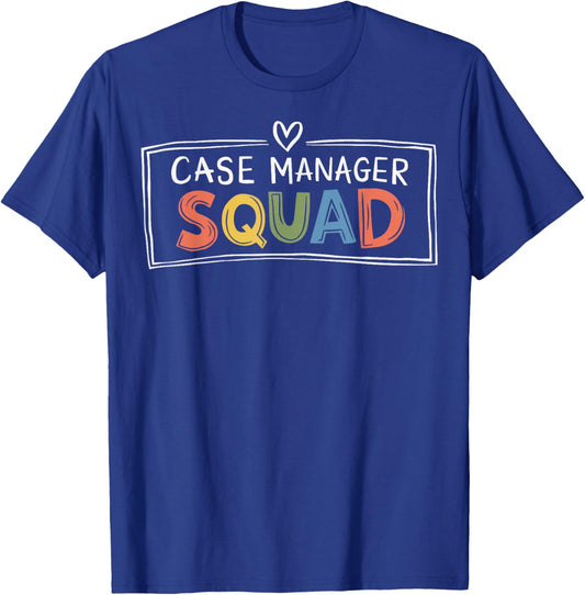 Case Manager Squad T-Shirt - T-Shirt | Royal