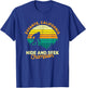 Retro Zayante, California Big foot Souvenir T-Shirt - T-Shirt | Royal