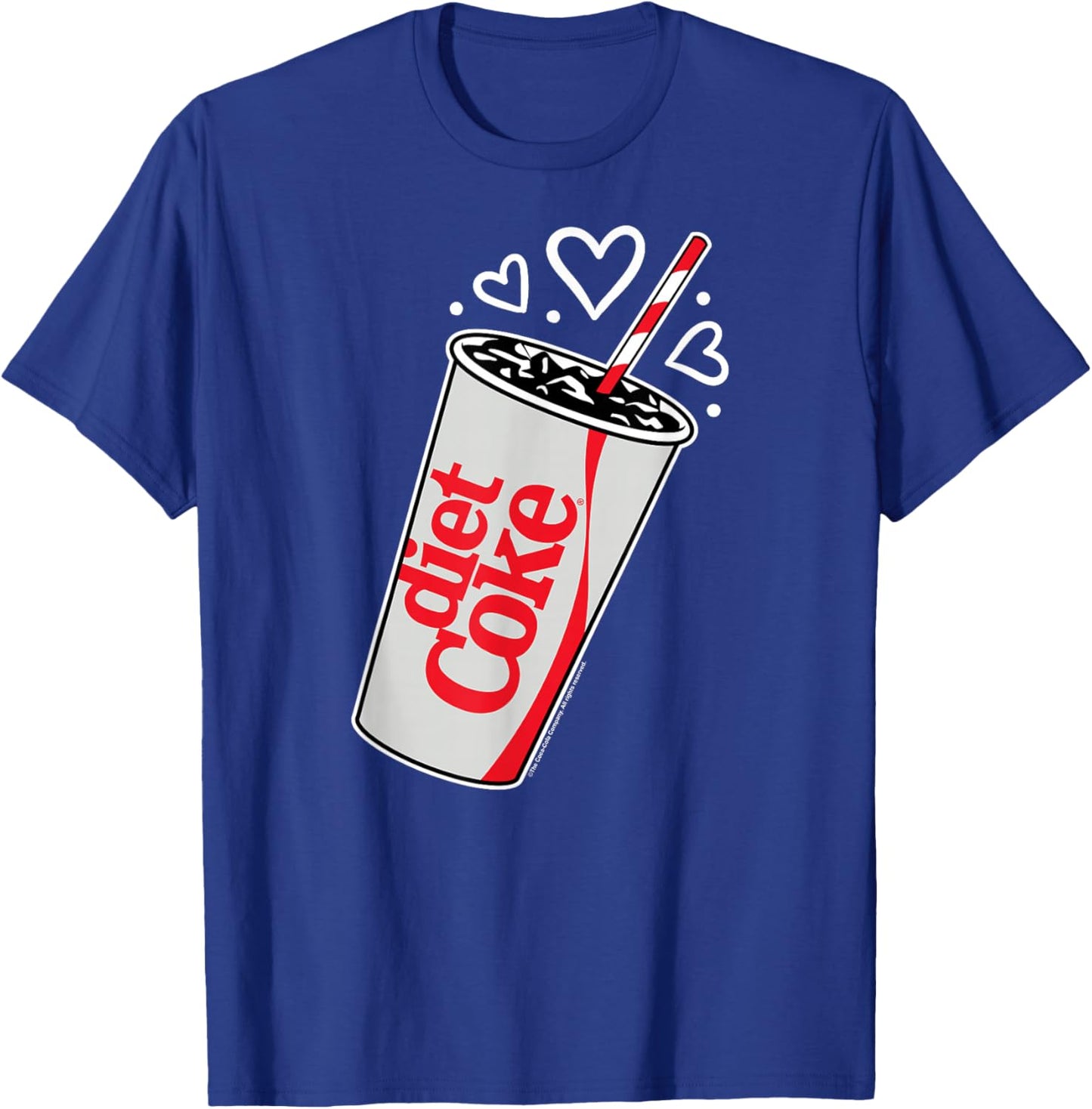 Coca-Cola - Diet Coke Heart Bubbles T-Shirt - T-Shirt | Royal