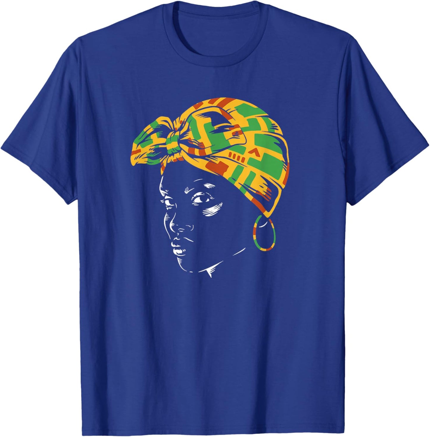 Chapeau Traditionnel Africain pour Femme T-Shirt - T-Shirt | Royal