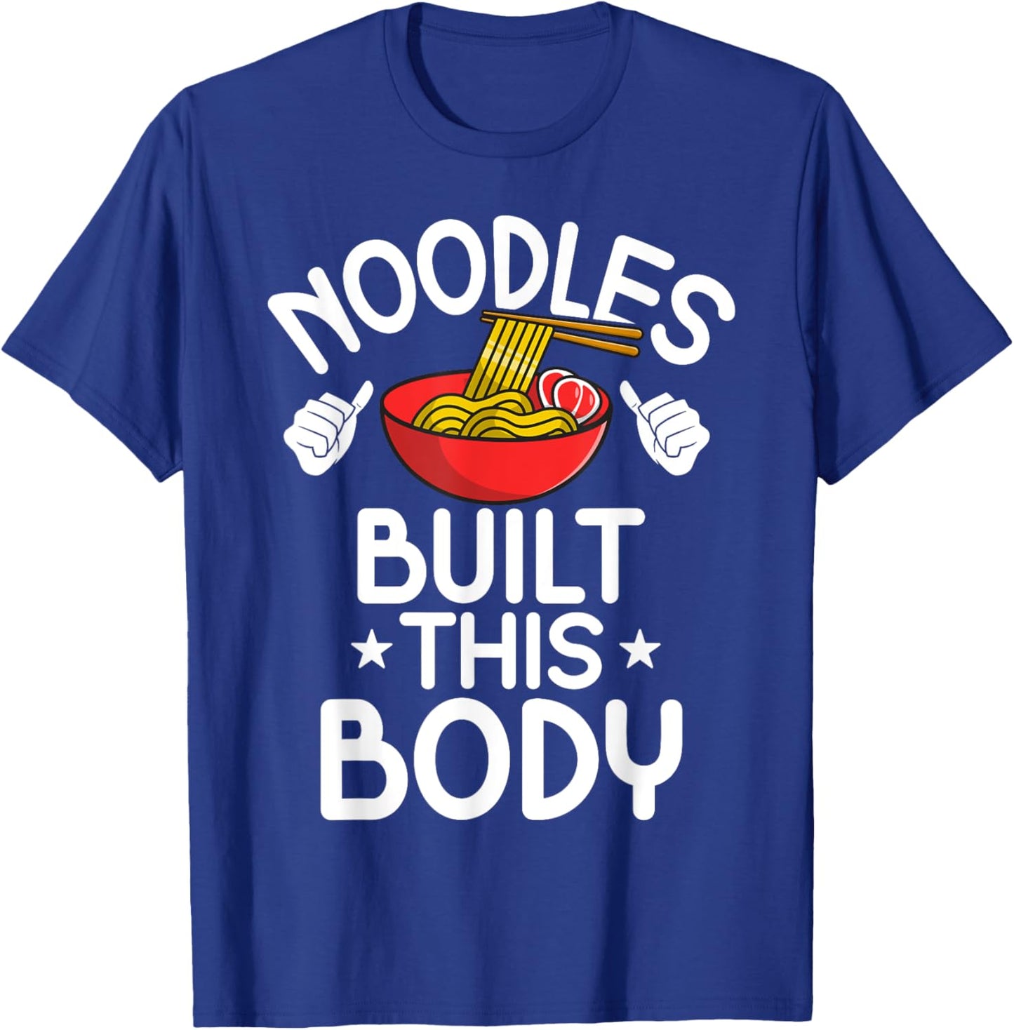 Noodles built this Body Noodles T-Shirt - T-Shirt | Royal