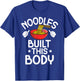 Noodles built this Body Noodles T-Shirt - T-Shirt | Royal