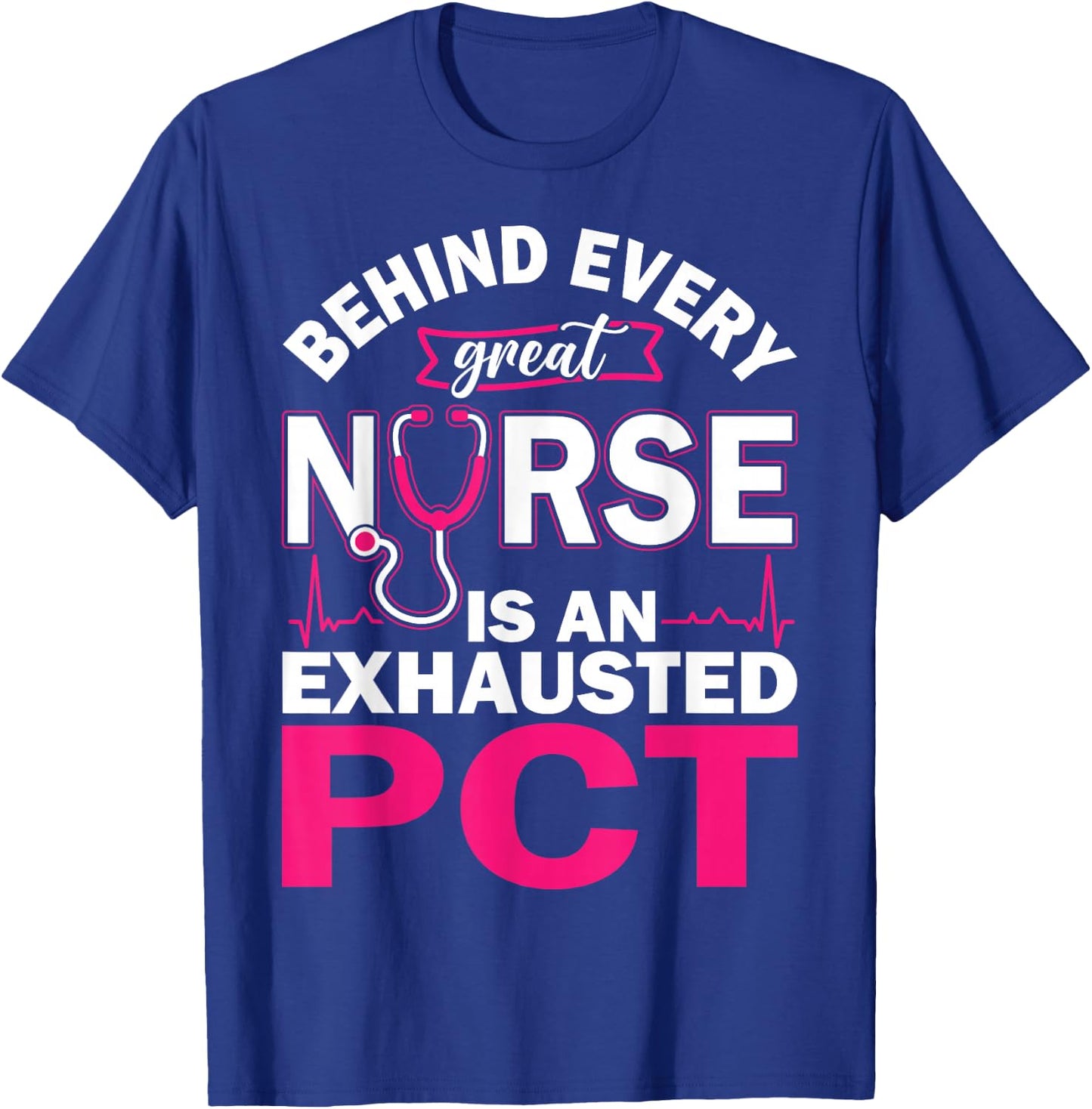 Patient Care Tech and PCT Week Women's Black Leopard Print Short Sleeve T-Shirt - T-Shirt | Royal