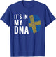 It's in My DNA Sweden Flag Swedish Gift T-Shirt - T-Shirt | Royal