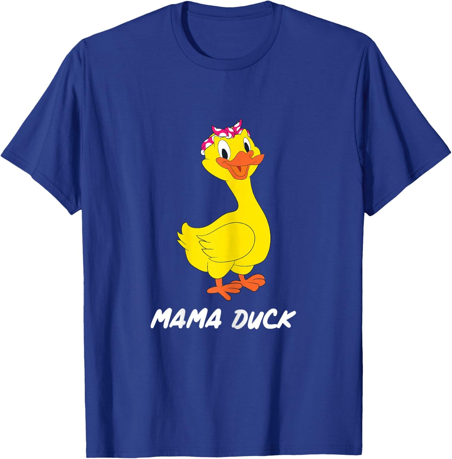 Mama Duck Design | Pink Bandana Mothersday Gift T-Shirt - T-Shirt | Royal