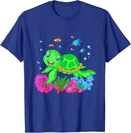 Turtle Cute Sea Animal | Ocean Creature Adult & Kids