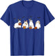 Cute Fall Ghost Bunny Rabbit Halloween Costume Spooky Season T-Shirt - T-Shirt | Royal