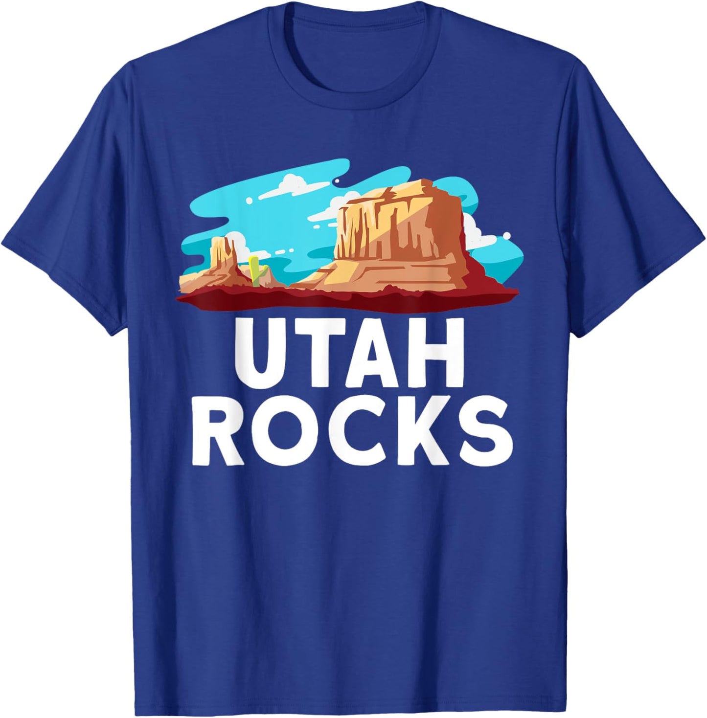 Utah Rocks - Utah National Park T-Shirt - T-Shirt | Royal