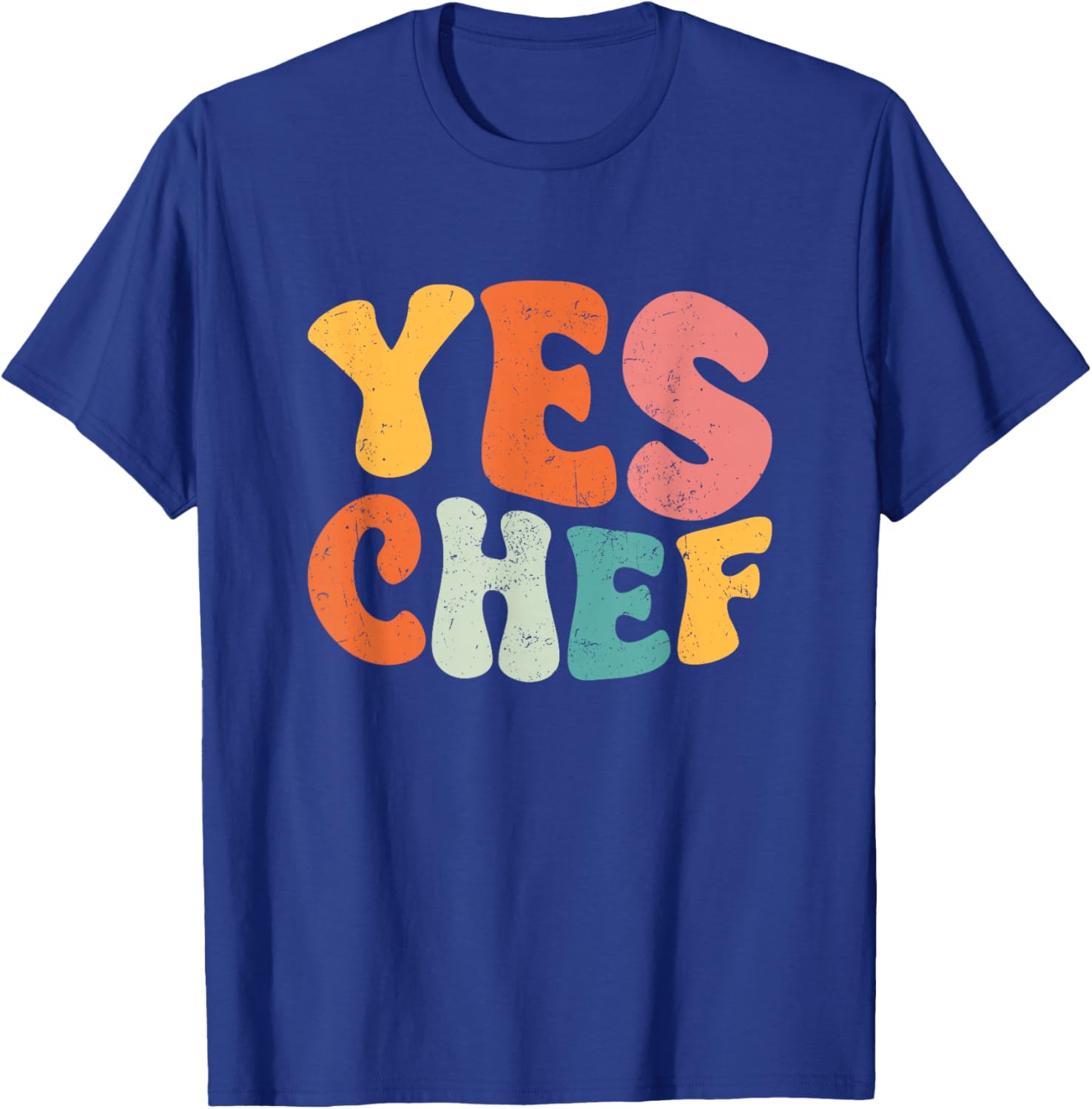 Yes Chef - Funny Saying Slang Restaurant Chef Cook Cooking T-Shirt - T-Shirt | Royal