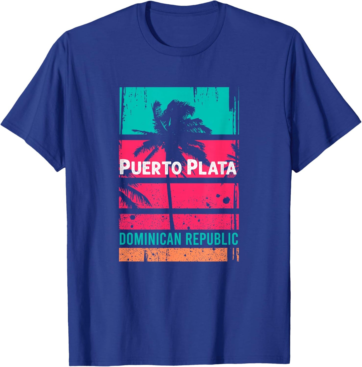 Puerto Plata Souvenir - Dominican Republic Reminder T-Shirt - T-Shirt | Royal