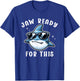 Jaw Ready For This Funny Cool Shark Sunglasses Ocean Animal T-Shirt - T-Shirt | Royal