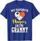 My Favorite Players Baseball Basketball Soccer GRAMMY T-Shirt - T-Shirt | Royal