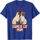 Siamese Cat Mom T-Shirt - T-Shirt | Royal