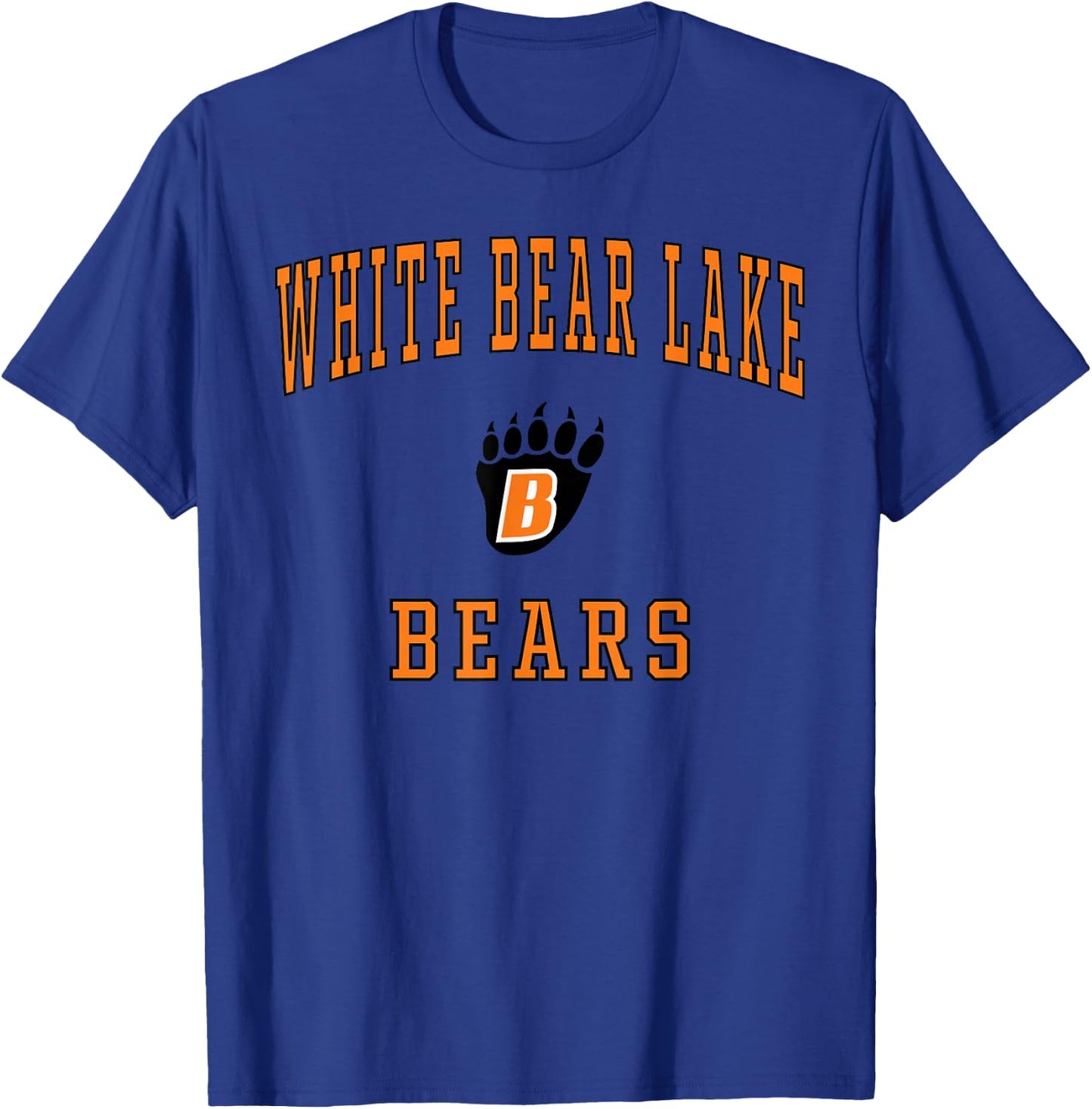 White Bear Lake High School Bears T-Shirt - T-Shirt | Royal