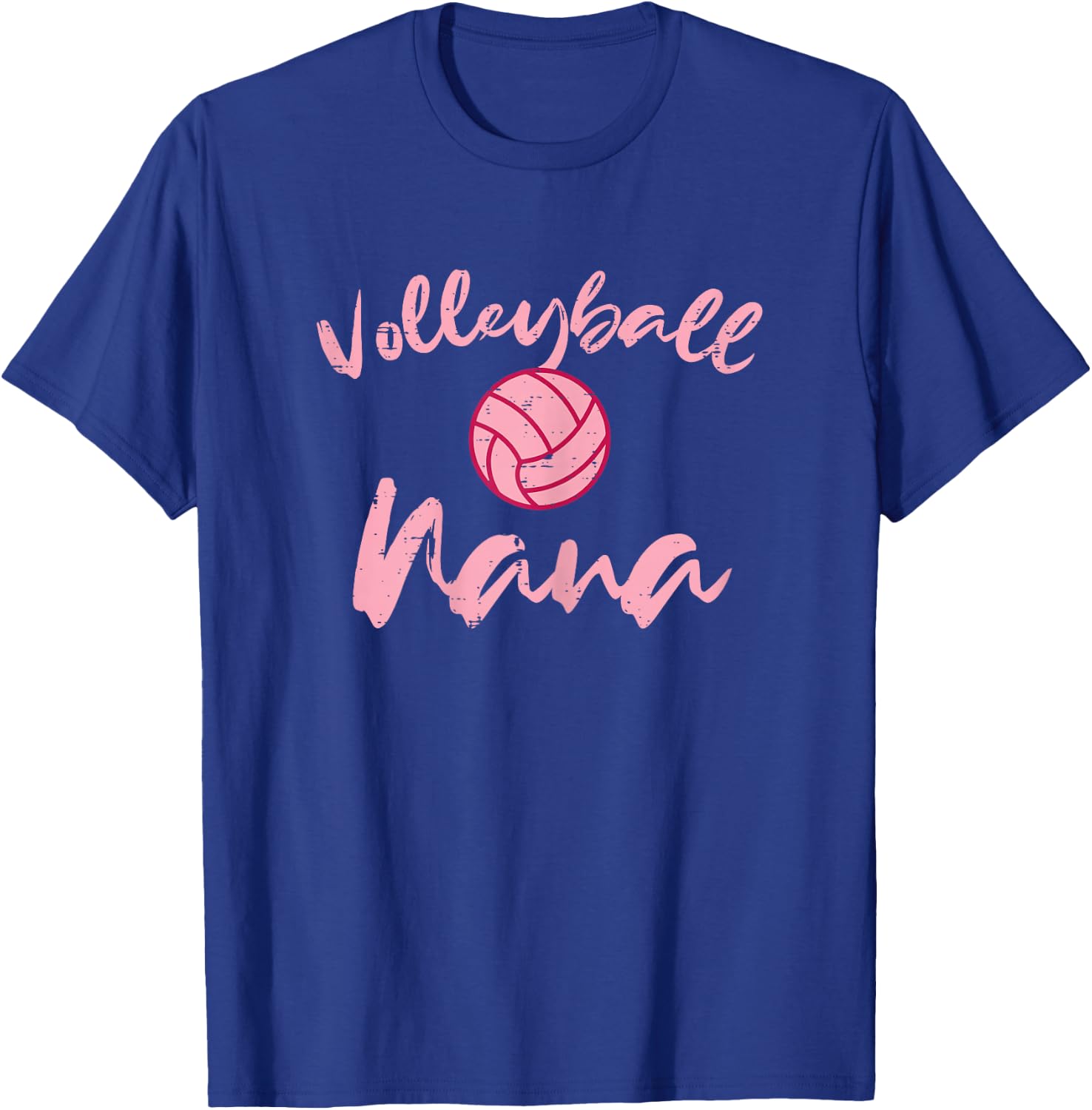 Volleyball Nana Cute Mom Grandmother Sports Grandma Women T-Shirt - T-Shirt | Royal