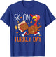 5K On Turkey Day Race Thanksgiving for Turkey Trot Runners T-Shirt - T-Shirt | Royal