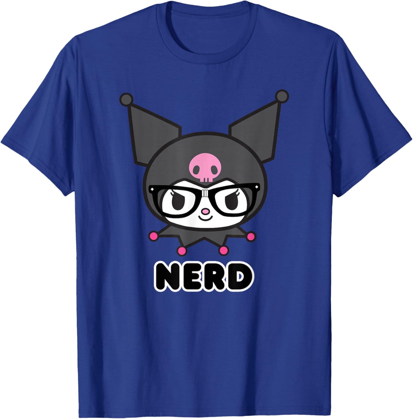 SANRIO Kuromi Nerd Glasses T-Shirt - T-Shirt | Royal