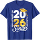 Senior Class of 2026 Back to School Last First Day of School T-Shirt - T-Shirt | Royal